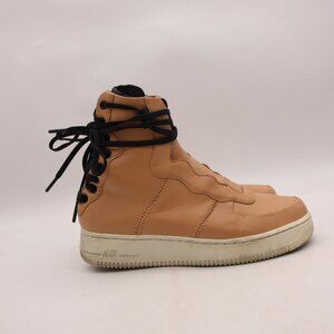 Nike AF1 Air Force 1 Rebel XX Praline Women's 8.5 Tan Black High Top Sneaker